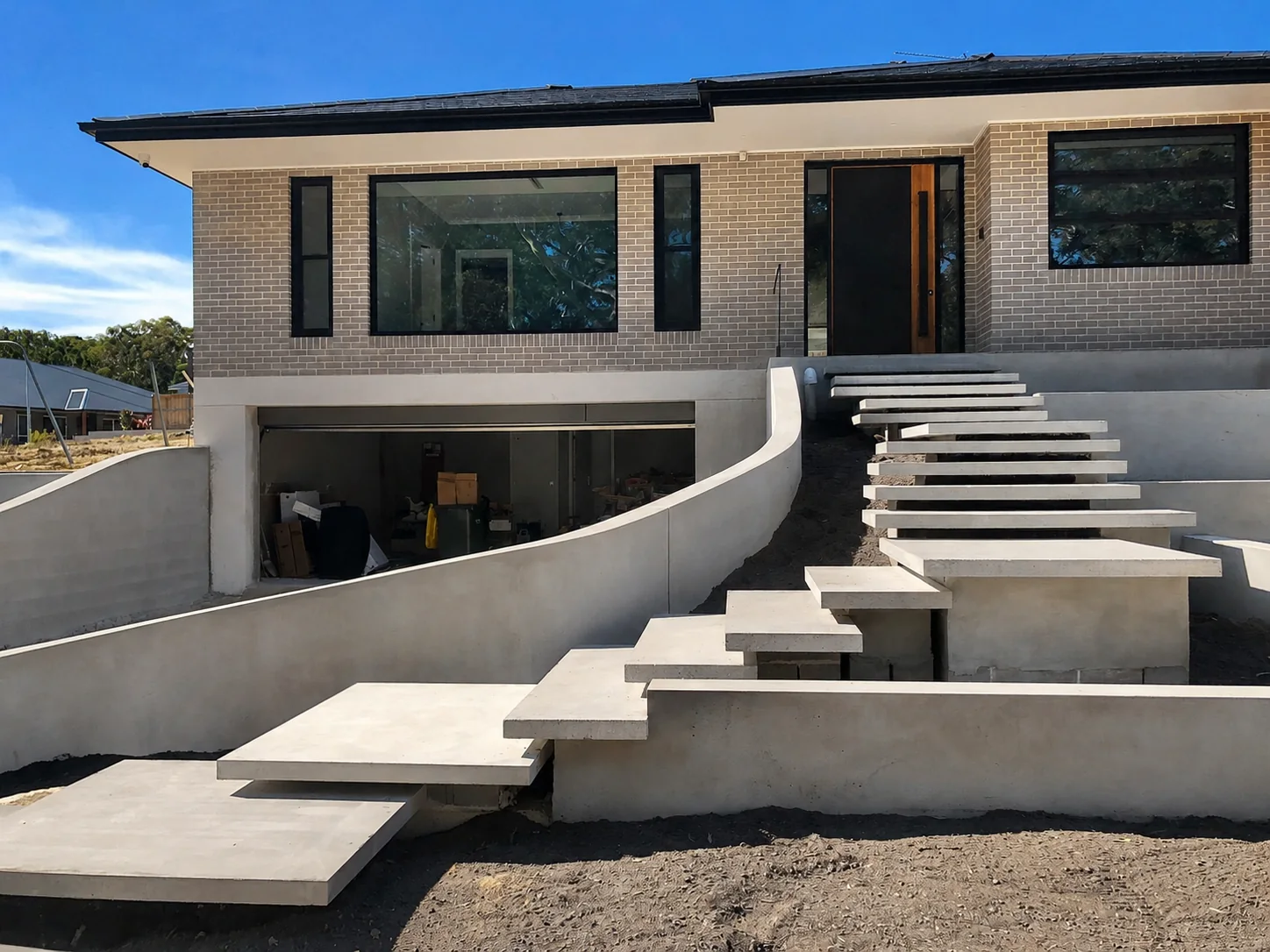 Flat Step Treads installation